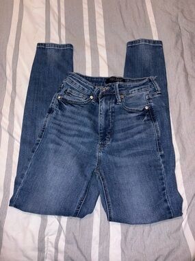 Judy Blue Women's Skinny Jeans in Medium Blue Wash